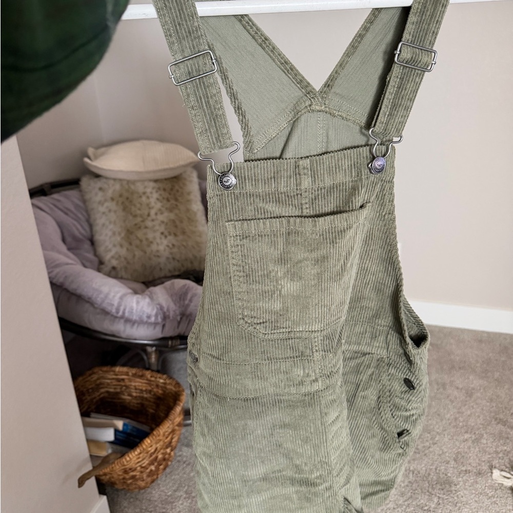 Hollister Corduroy Overalls (Shorts)